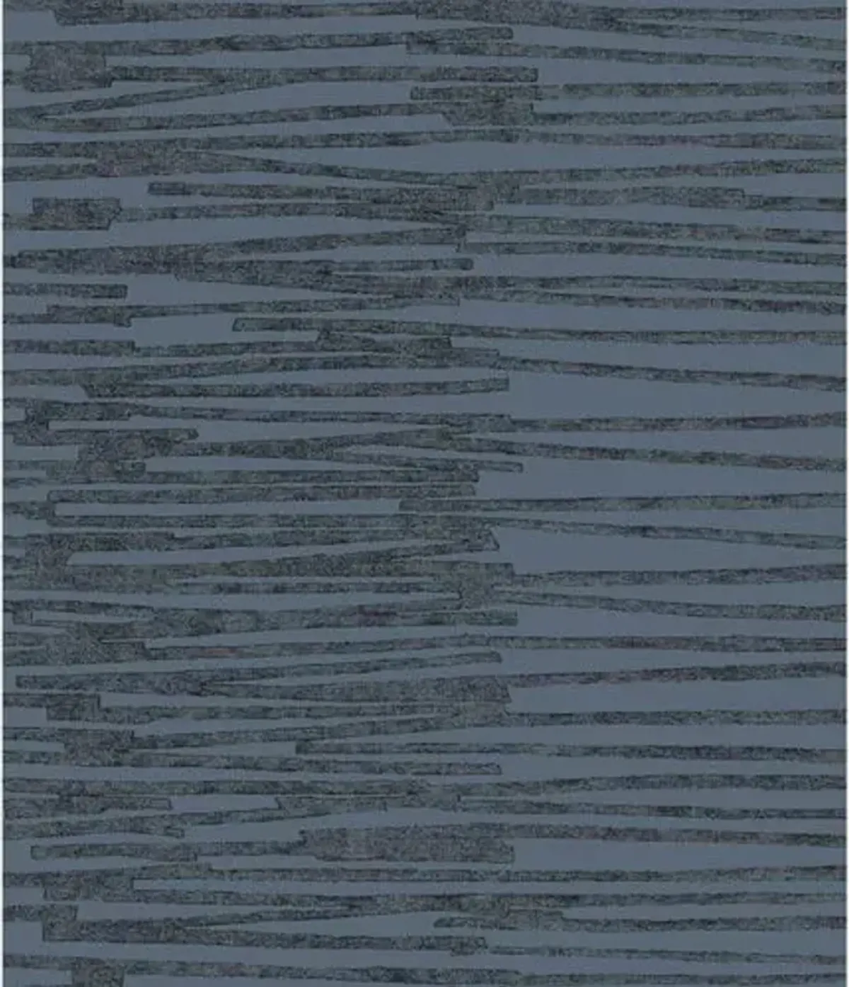 Burundi Thatch Wallpaper - Navy/Silver - Nikki Chu - Blue