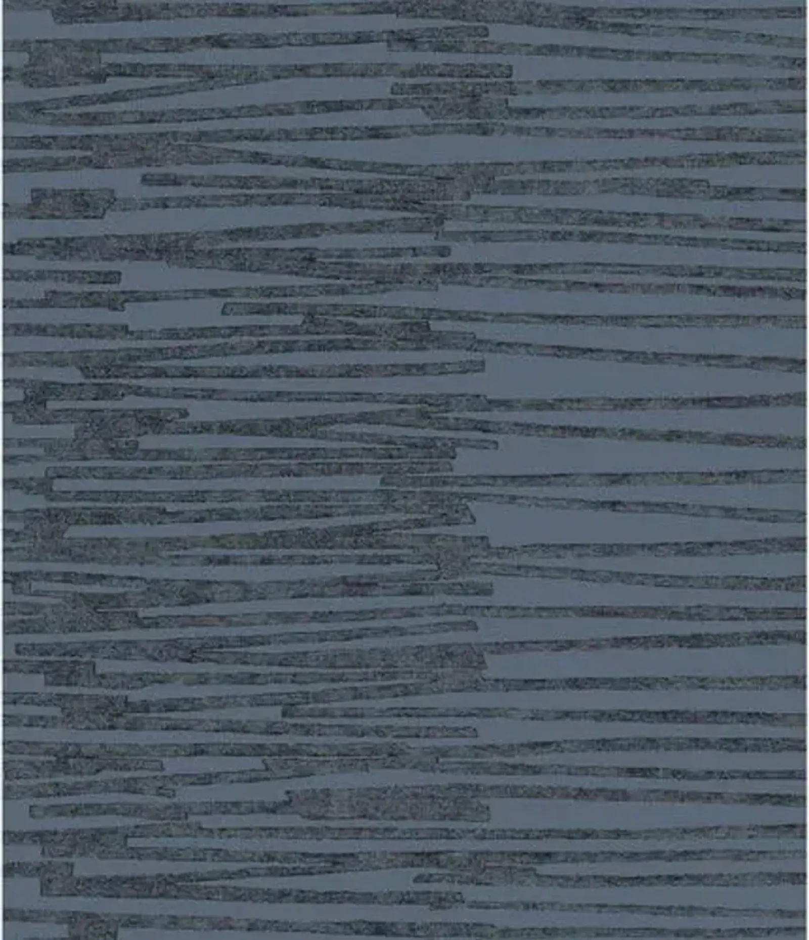 Burundi Thatch Wallpaper - Navy/Silver - Nikki Chu - Blue