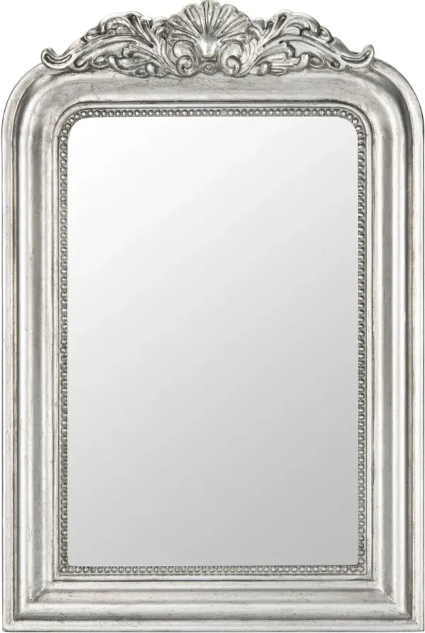 Emma Carved Crowned Wall Mirror