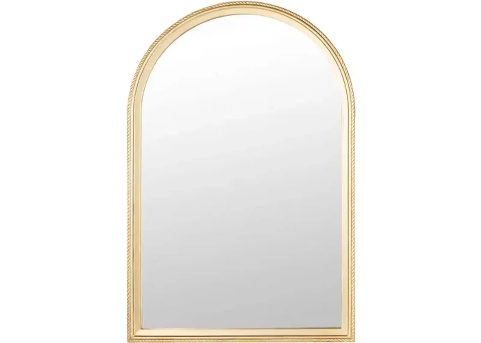 Lyla Arched Wall Mirror - Gold Leaf