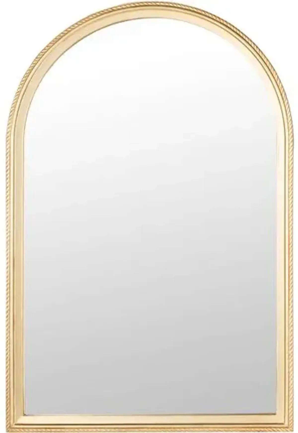 Lyla Arched Wall Mirror - Gold Leaf