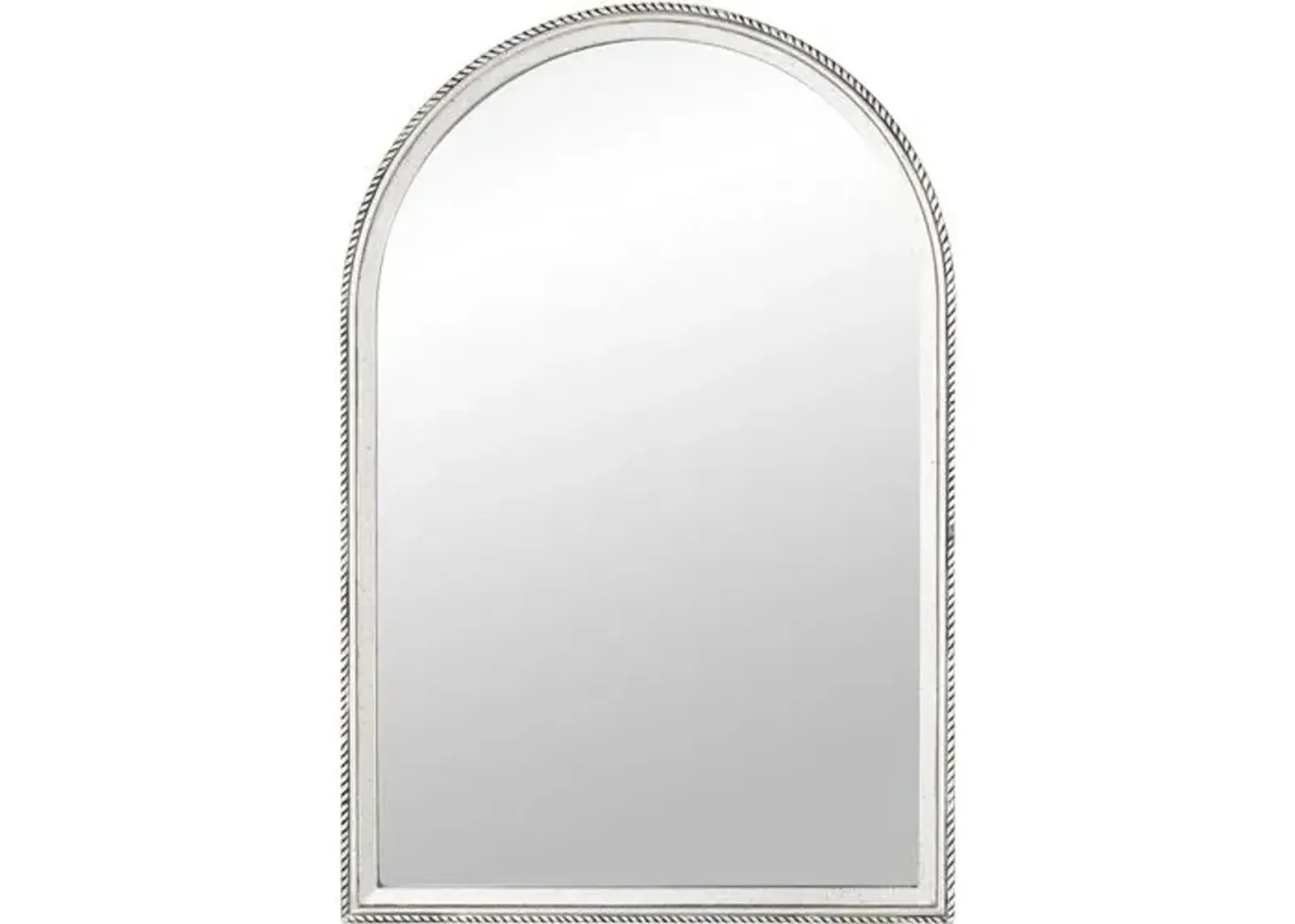 Lyla Arched Wall Mirror - Silver Leaf