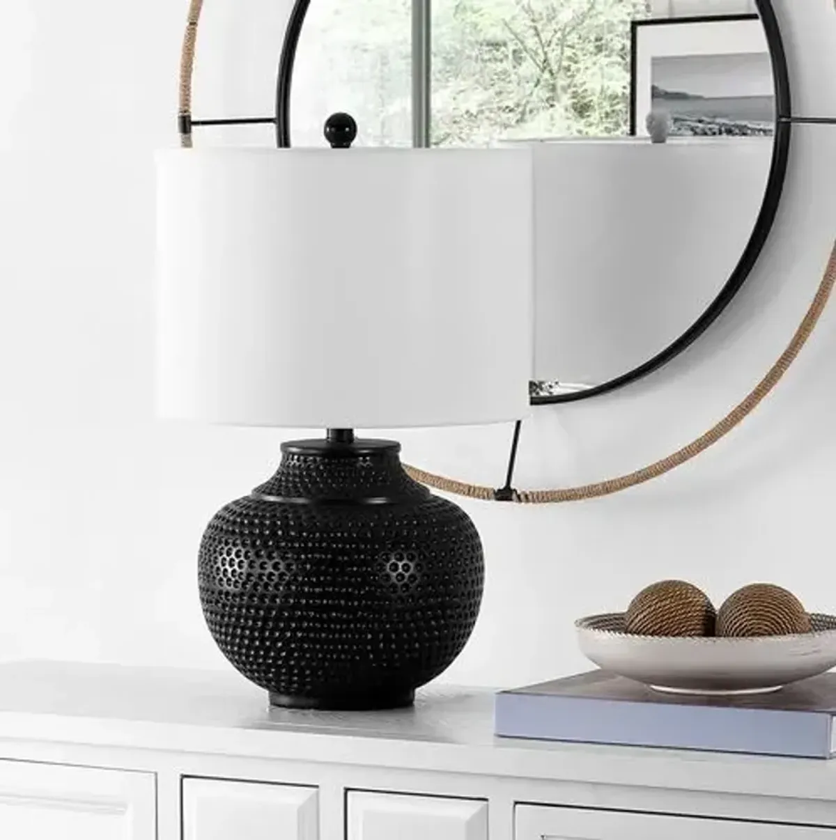 Callie Table Lamp - Matte Black