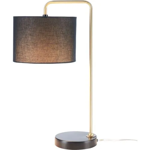 Farris Marble Table Lamp - Gold/Black