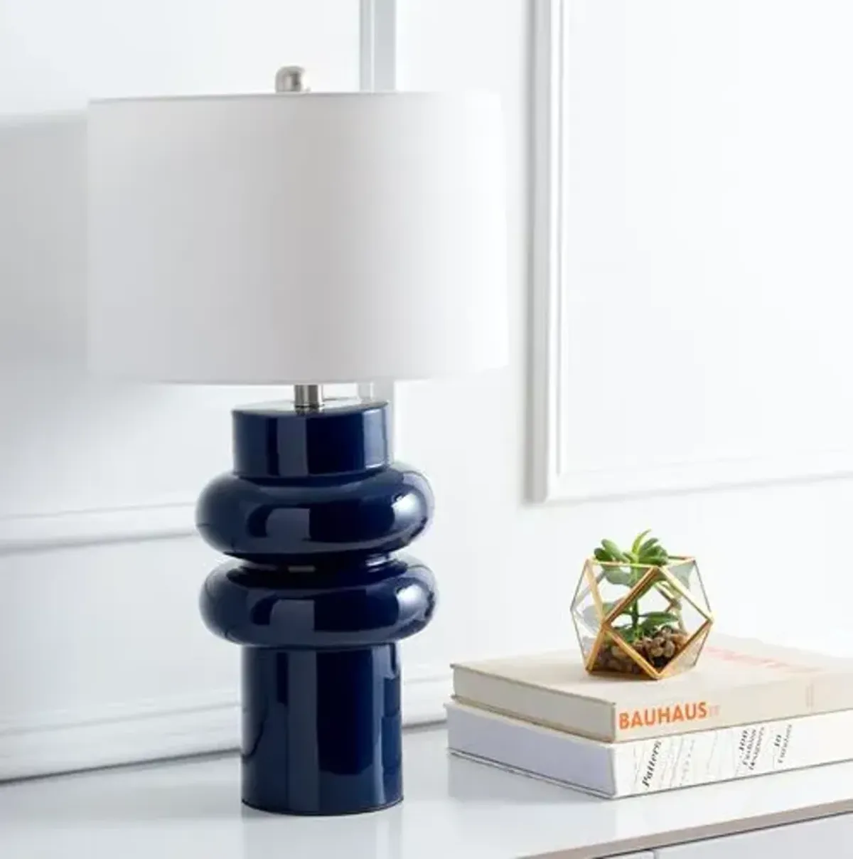 Harley Ceramic Table Lamp - Blue