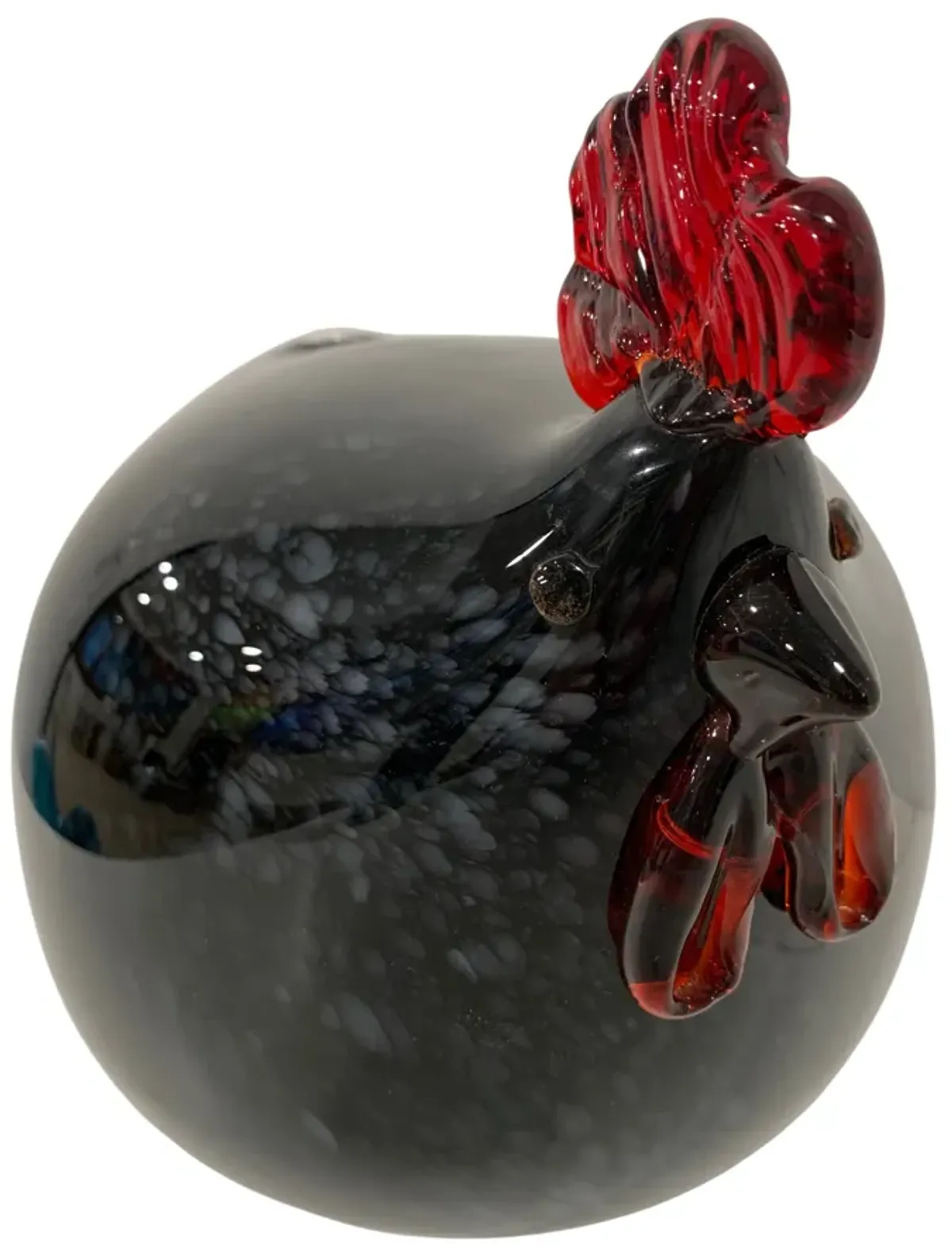 Hand-Blown Glass Chicken - Eat Drink Home - Brown