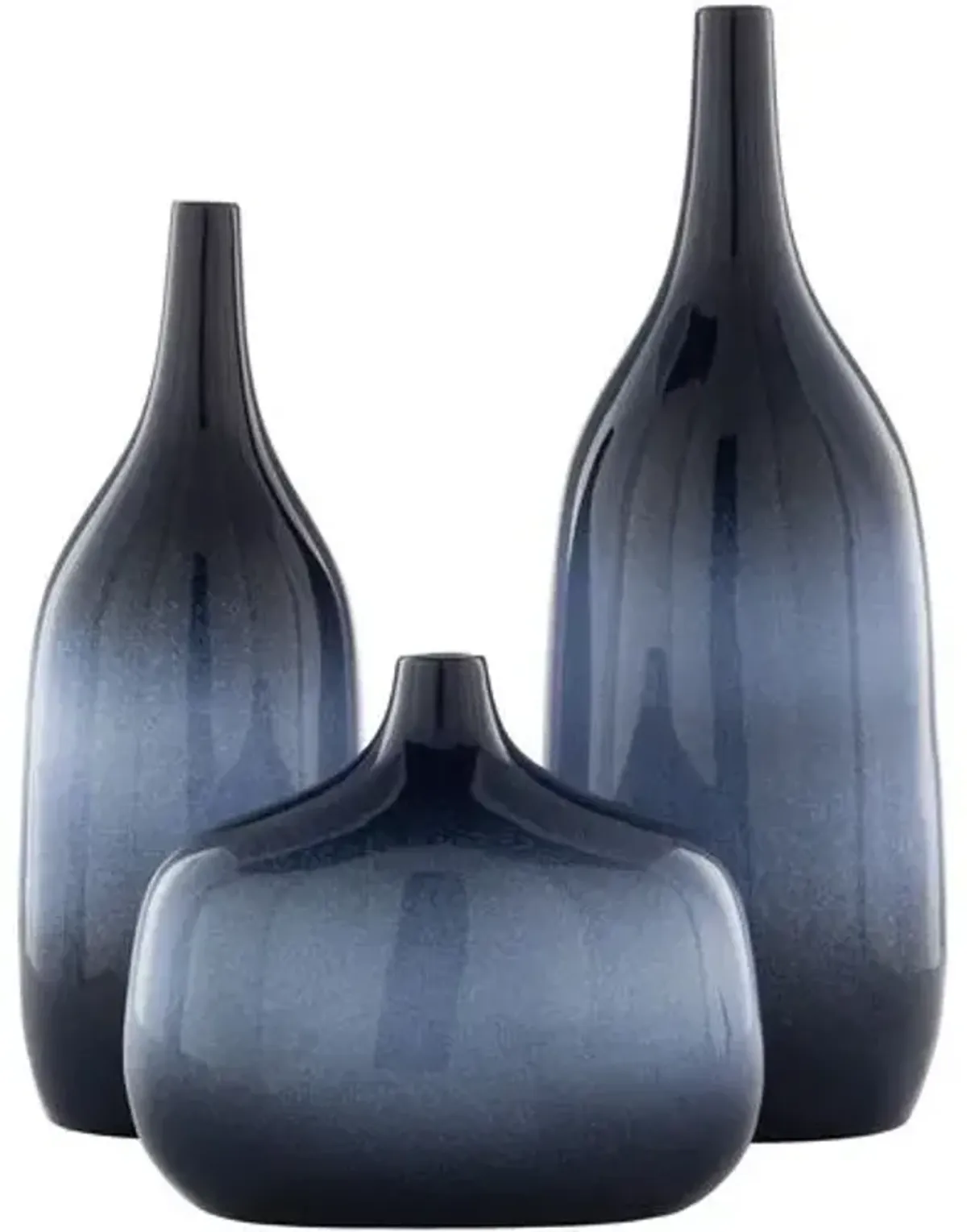 Set of 3 Wendy Vase - Blue