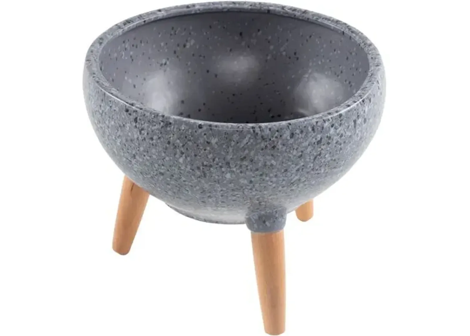 Tulip Outdoor Planter - Gray - 13"dia x 10"h