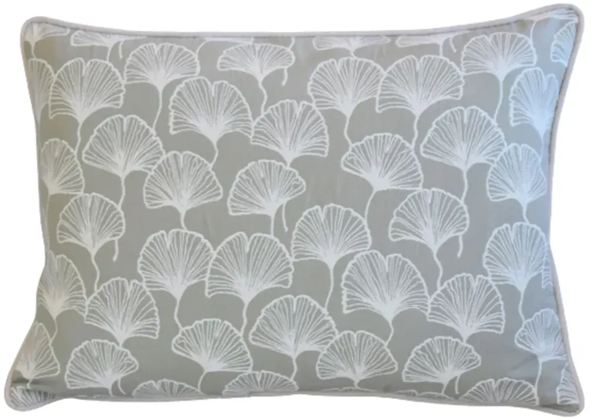 Fabricut Isetta Fan Ginkgo Leaves Pillow