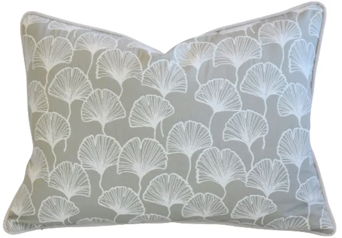 Fabricut Isetta Fan Ginkgo Leaves Pillow