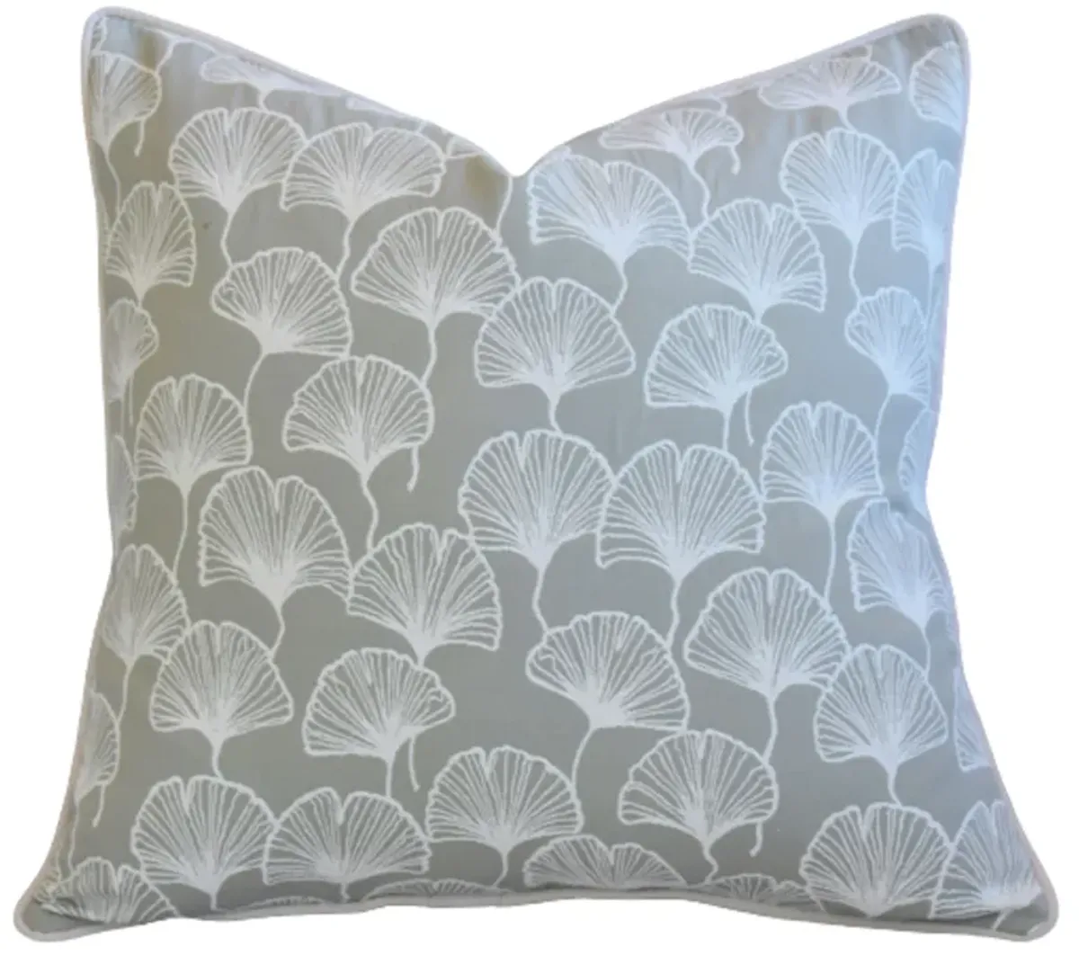 Fabricut Isetta Fan Ginkgo Leaves Pillow