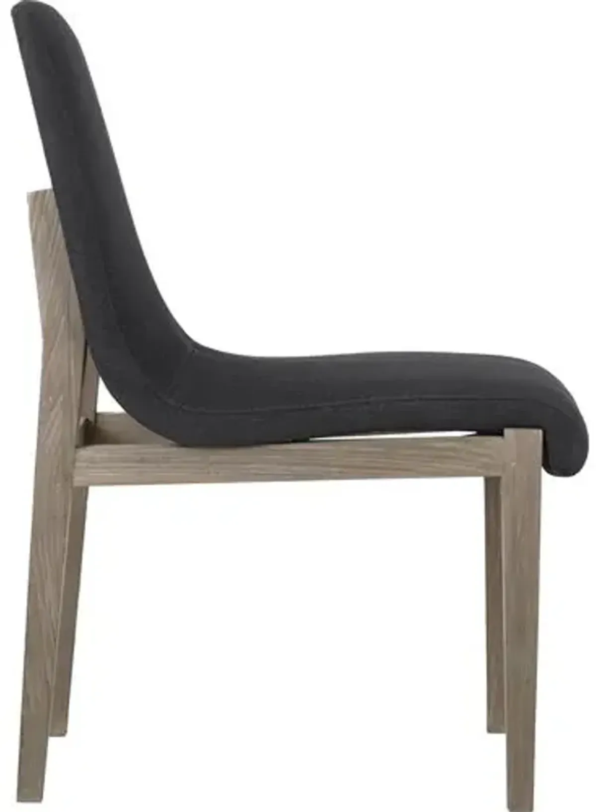 Cavallini Crypton Performance Dining Chair - Coal - Brownstone Furniture