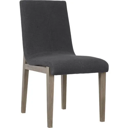 Cavallini Crypton Performance Dining Chair - Coal - Brownstone Furniture