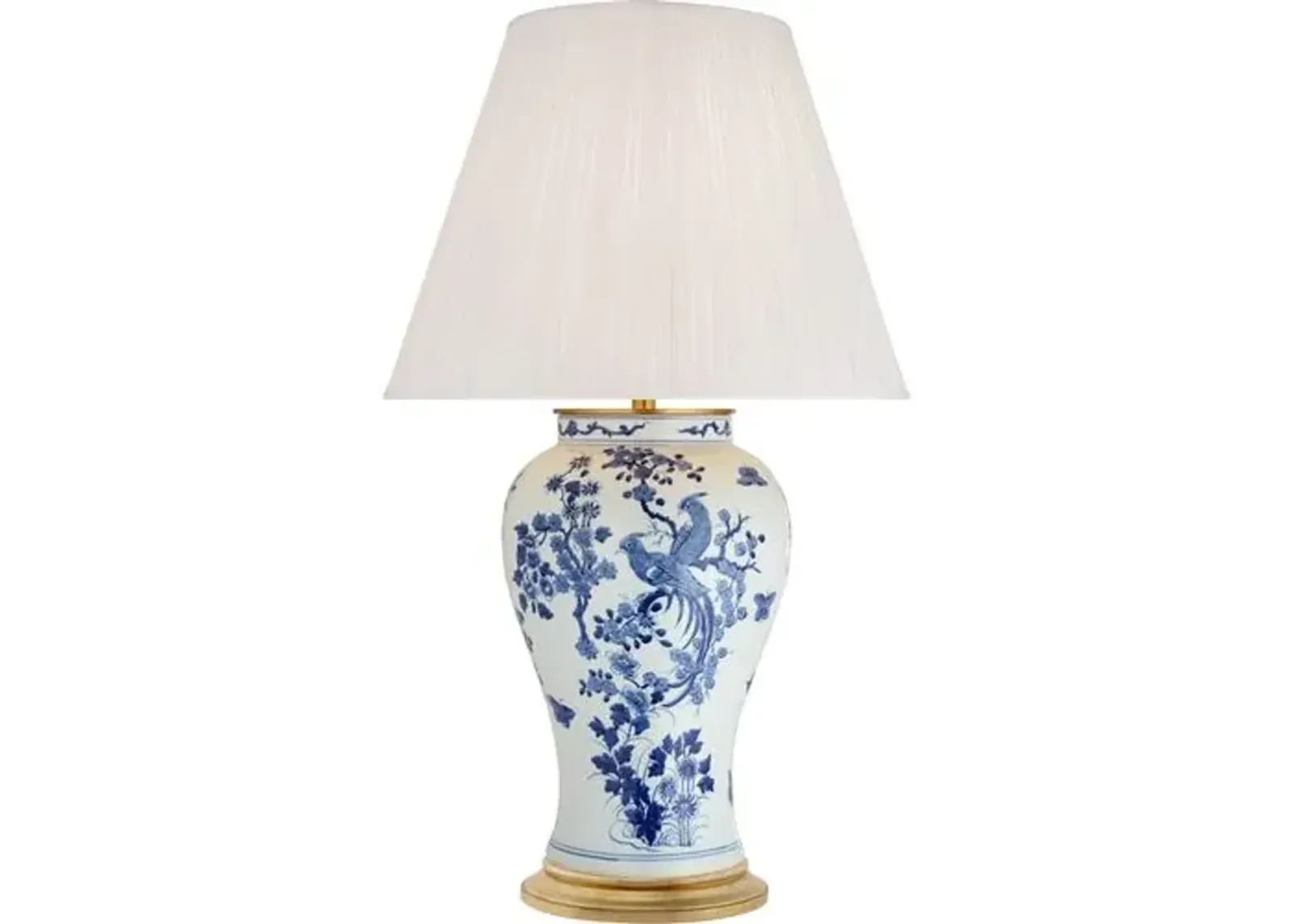 Ralph Lauren Home - Visual Comfort - Blythe Large Table Lamp - Blue/White Porcelain