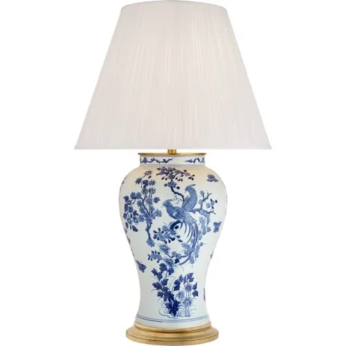 Ralph Lauren Home - Visual Comfort - Blythe Large Table Lamp - Blue/White Porcelain