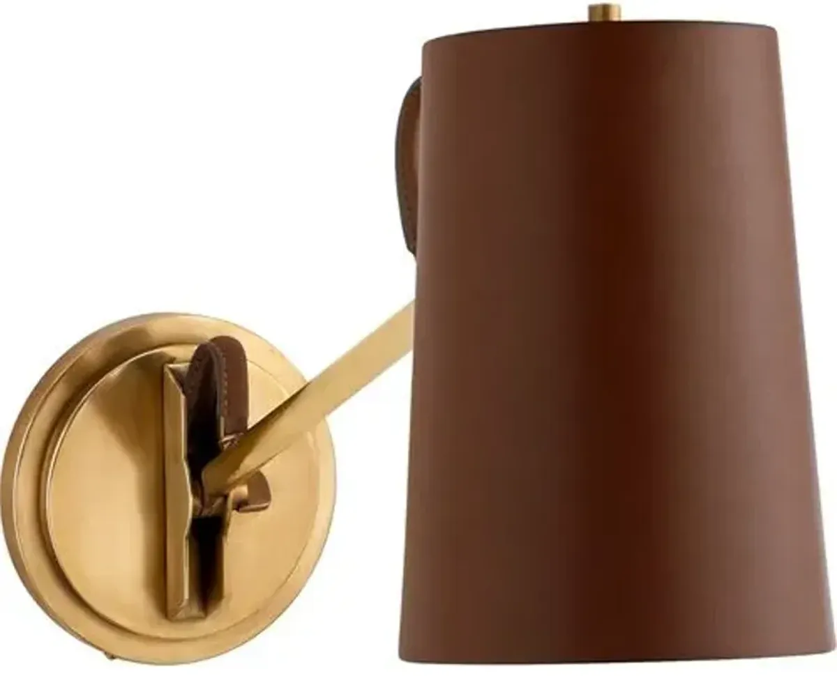 Ralph Lauren Home - Visual Comfort - Benton Sconce - Brown