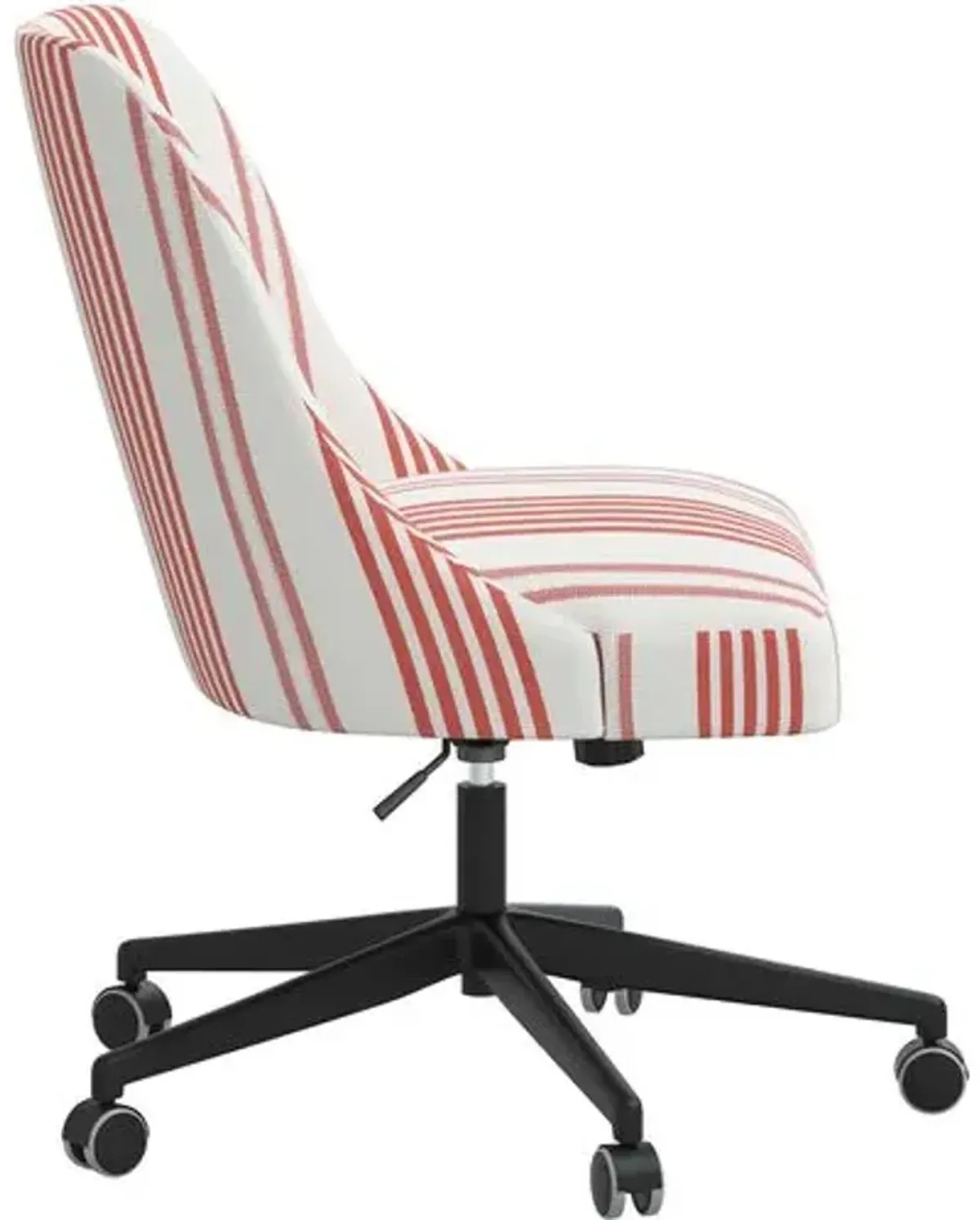 Celeste Elsa Stripe Desk Chair - Red