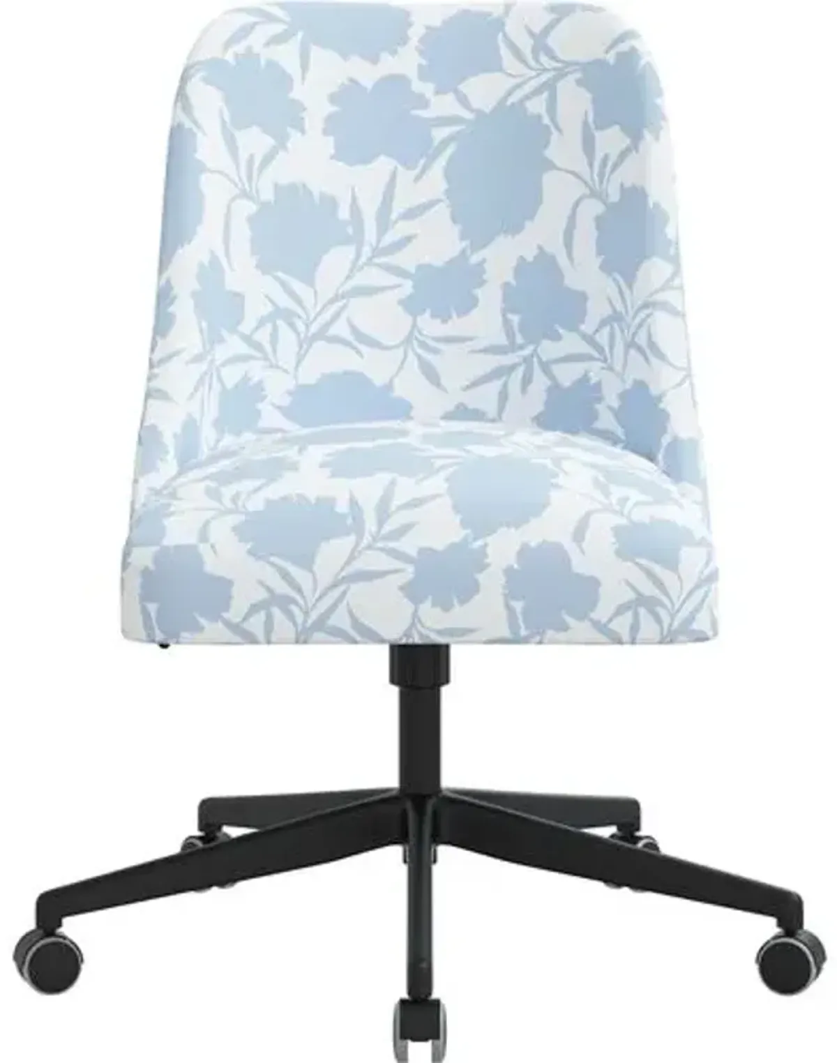 Celeste Garden Floral Desk Chair - Blue