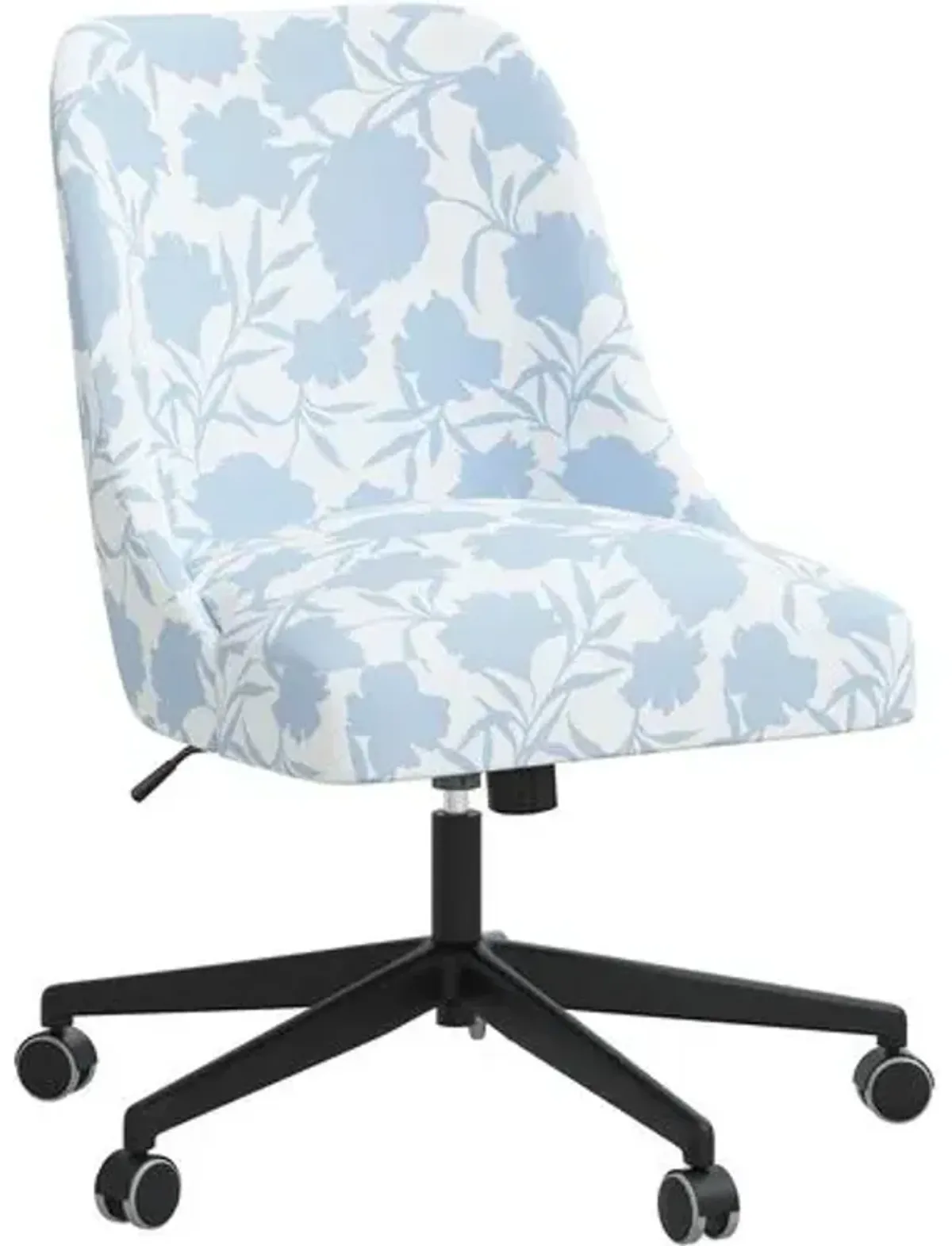 Celeste Garden Floral Desk Chair - Blue