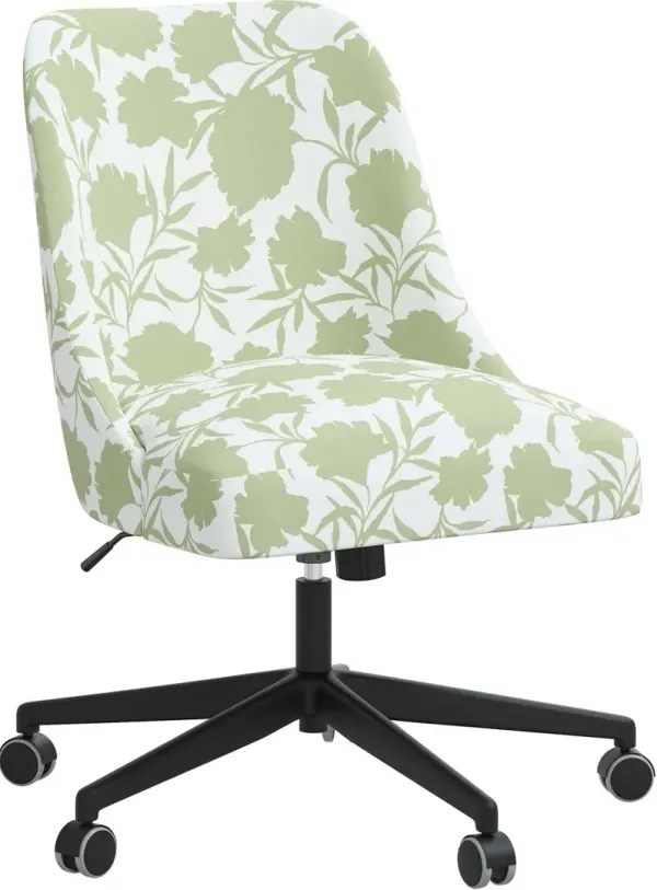 Celeste Garden Floral Desk Chair