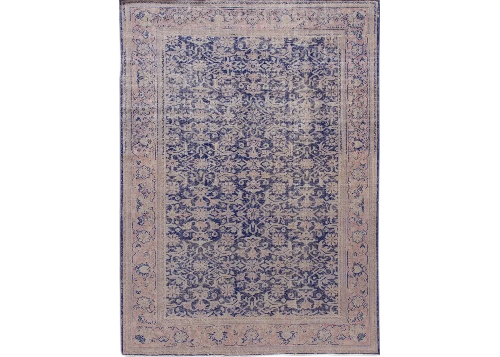 Antique Malayer Purple Wool Rug - Apadana - purple