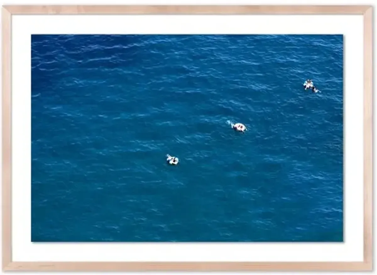 Judith Gigliotti - Peppermint Swim Photograph - Beige