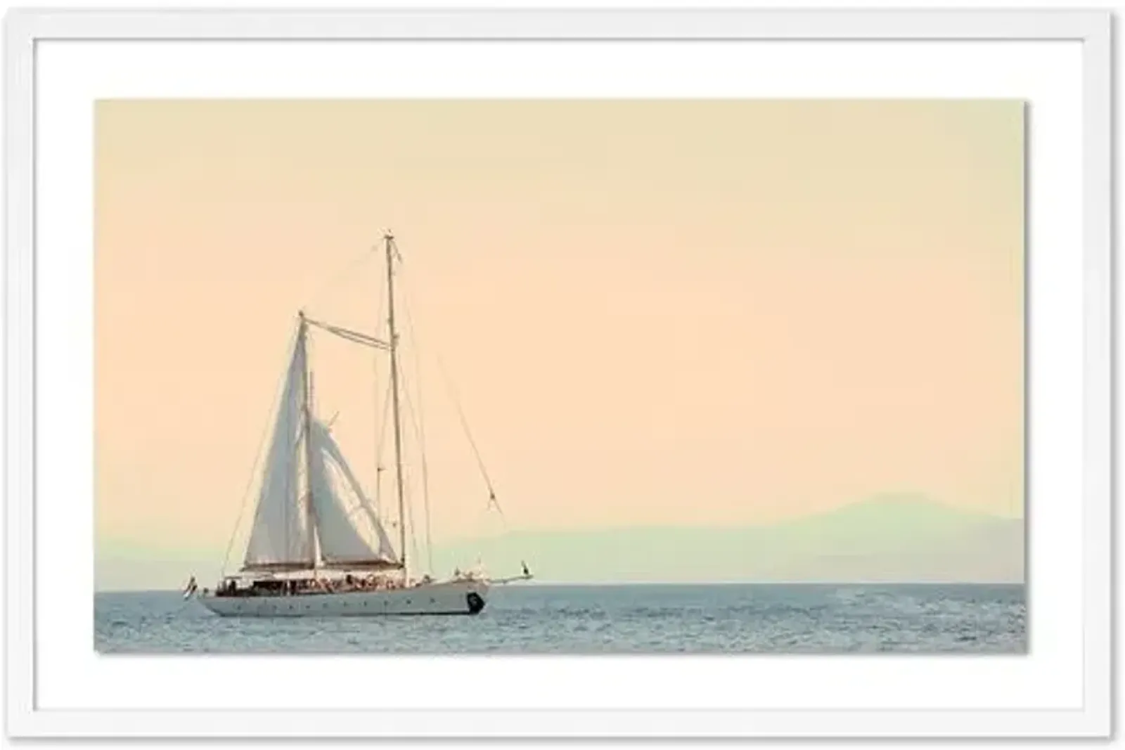 Judith Gigliotti - Creamy Sailing - White