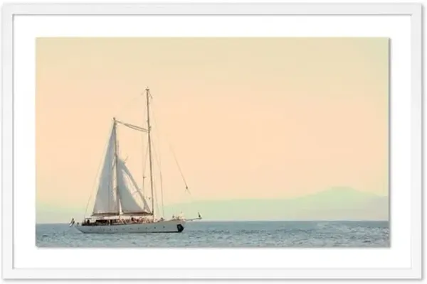 Judith Gigliotti - Creamy Sailing Photography - White