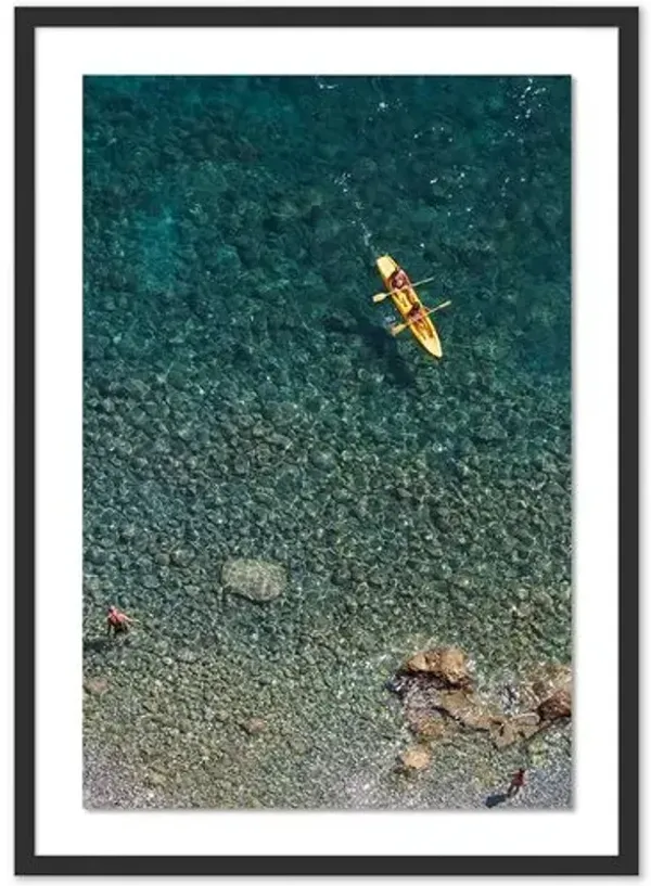 Judith Gigliotti - Kayak Giallo Photograph - Black