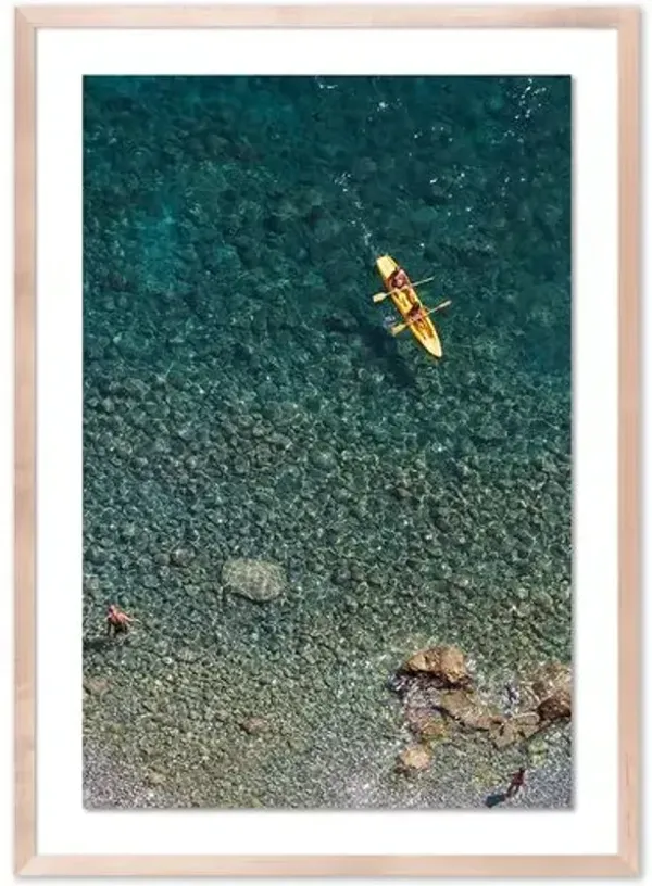 Judith Gigliotti - Kayak Giallo Photograph - Beige