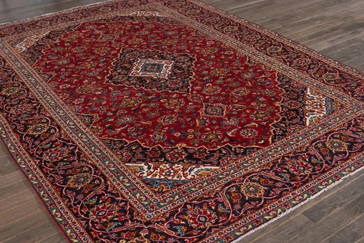 Tabriz Red Wool Rug - Apadana - red