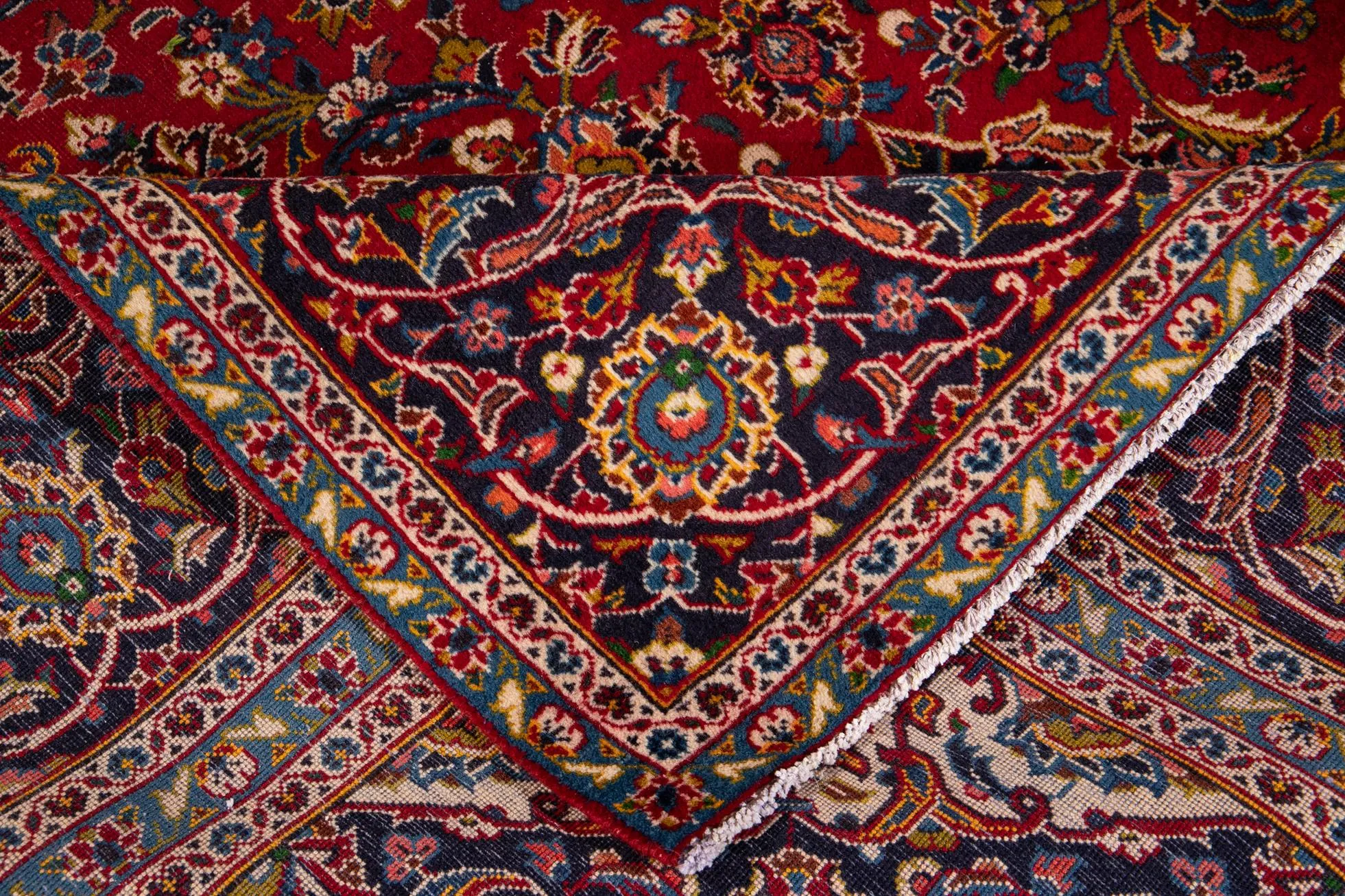 Tabriz Red Wool Rug - Apadana - red