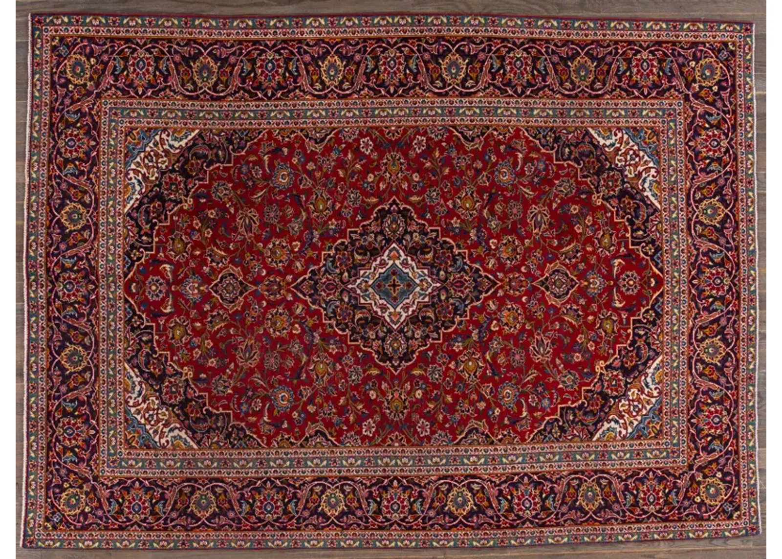 Tabriz Red Wool Rug - Apadana - red