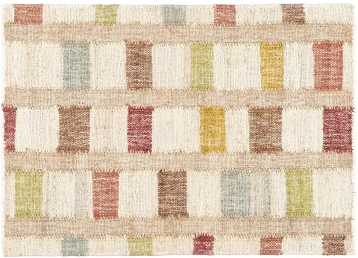 Mosaic Rug - DASH & ALBERT - Beige - Beige