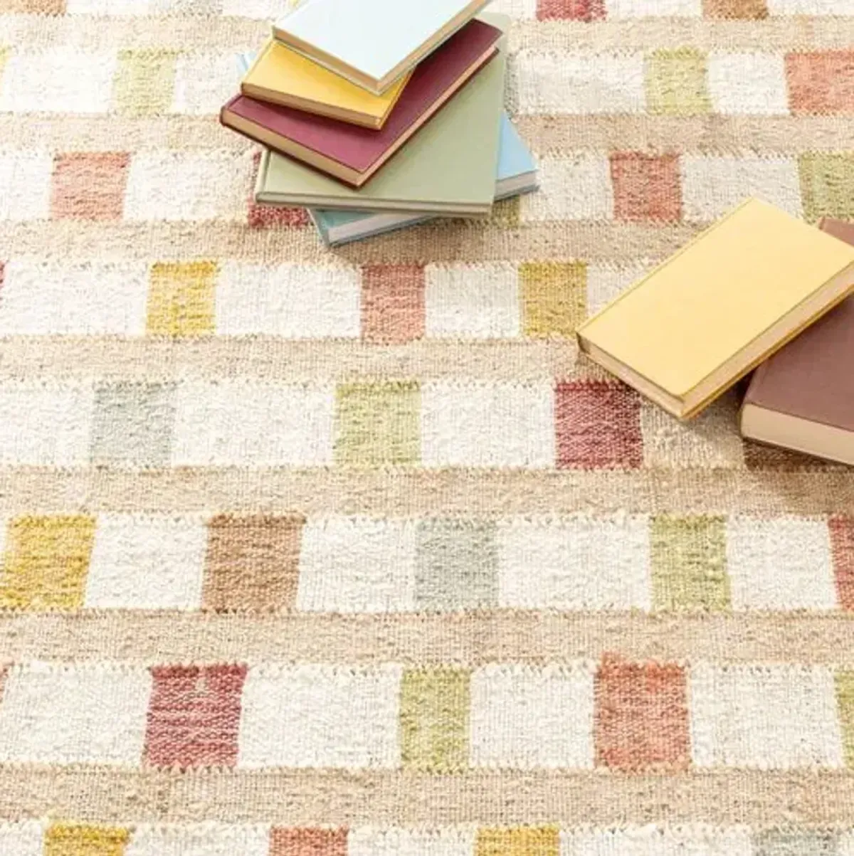 Mosaic Rug - DASH & ALBERT - Beige - Beige