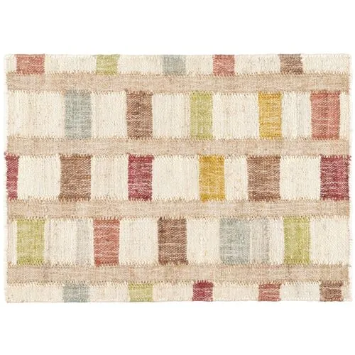 Mosaic Rug - DASH & ALBERT - Beige - Beige