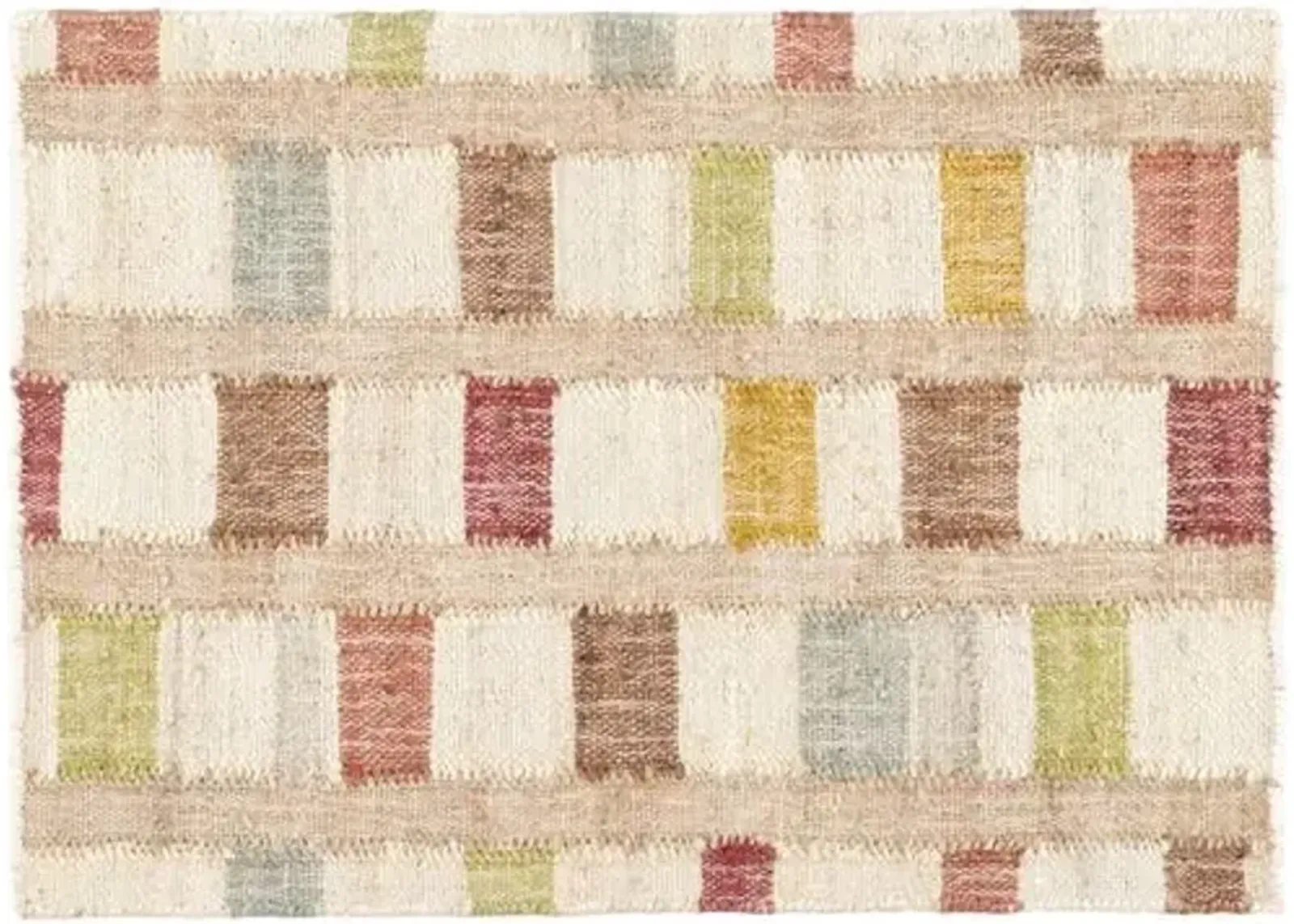 Mosaic Rug - DASH & ALBERT - Beige - Beige