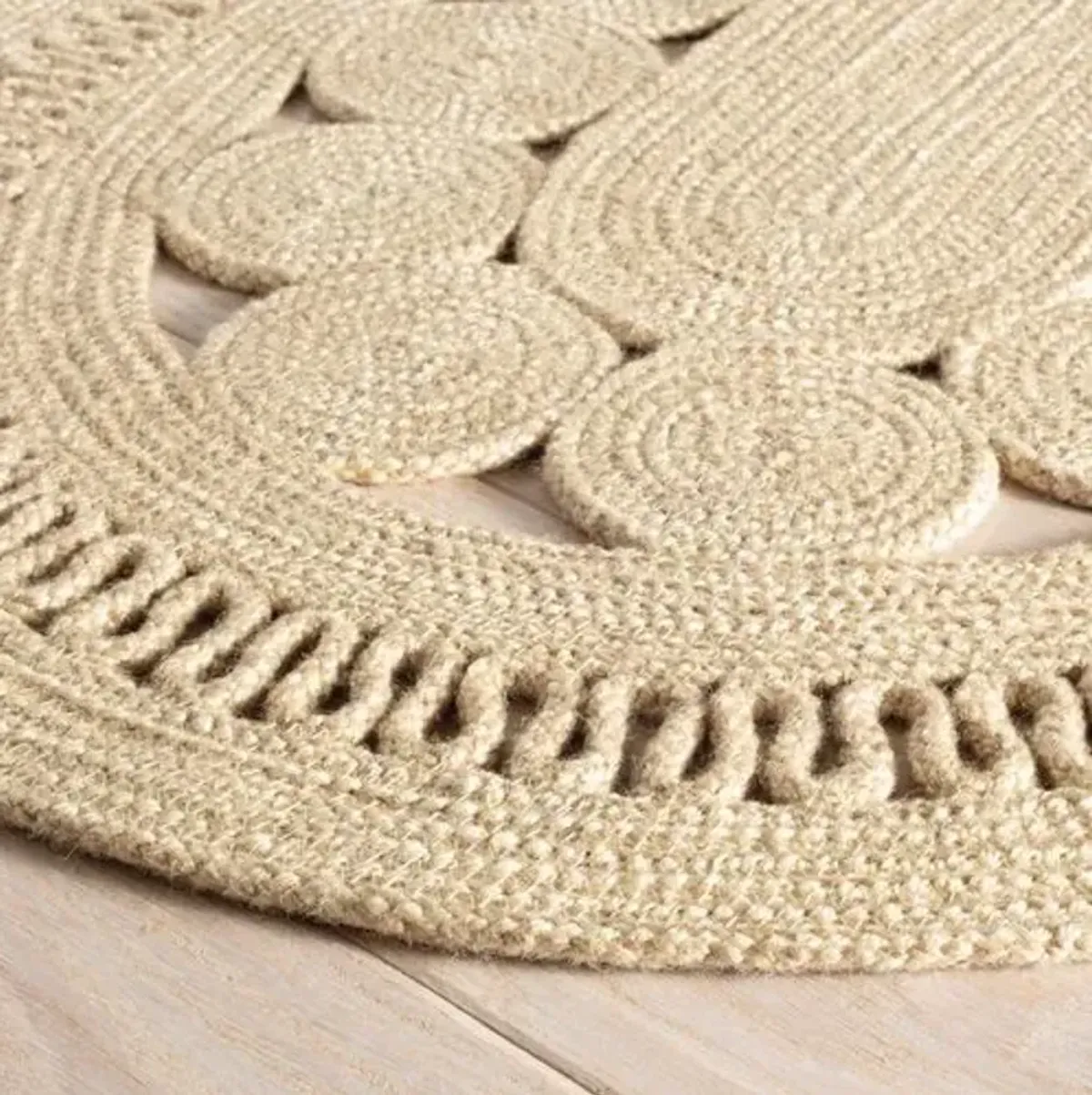 Reef Rug - DASH & ALBERT - Handcrafted - Beige - Beige