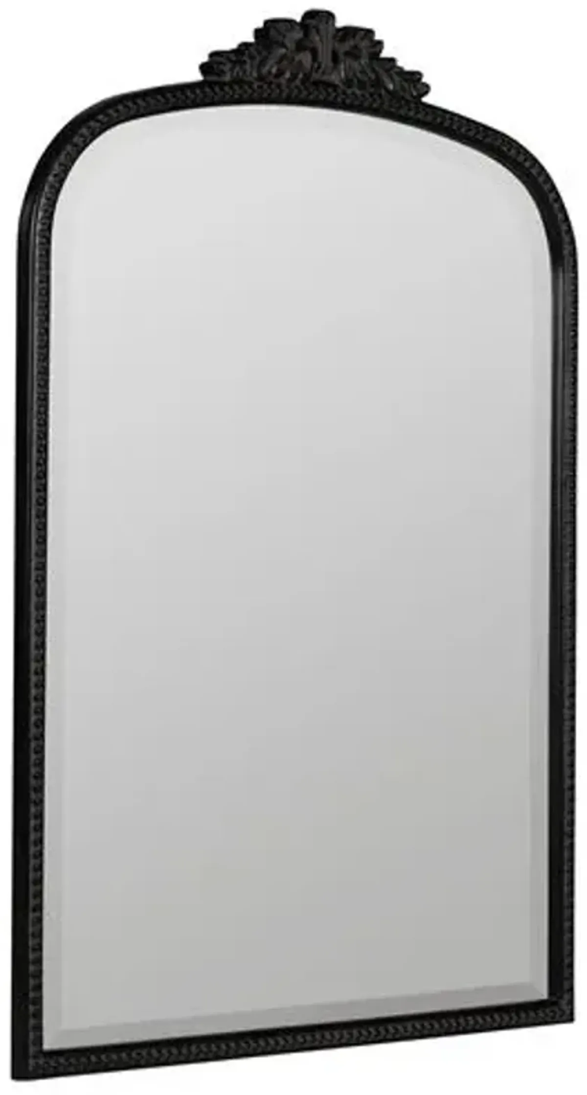 Bridgitte Ornate Wall Mirror - Antiqued Black