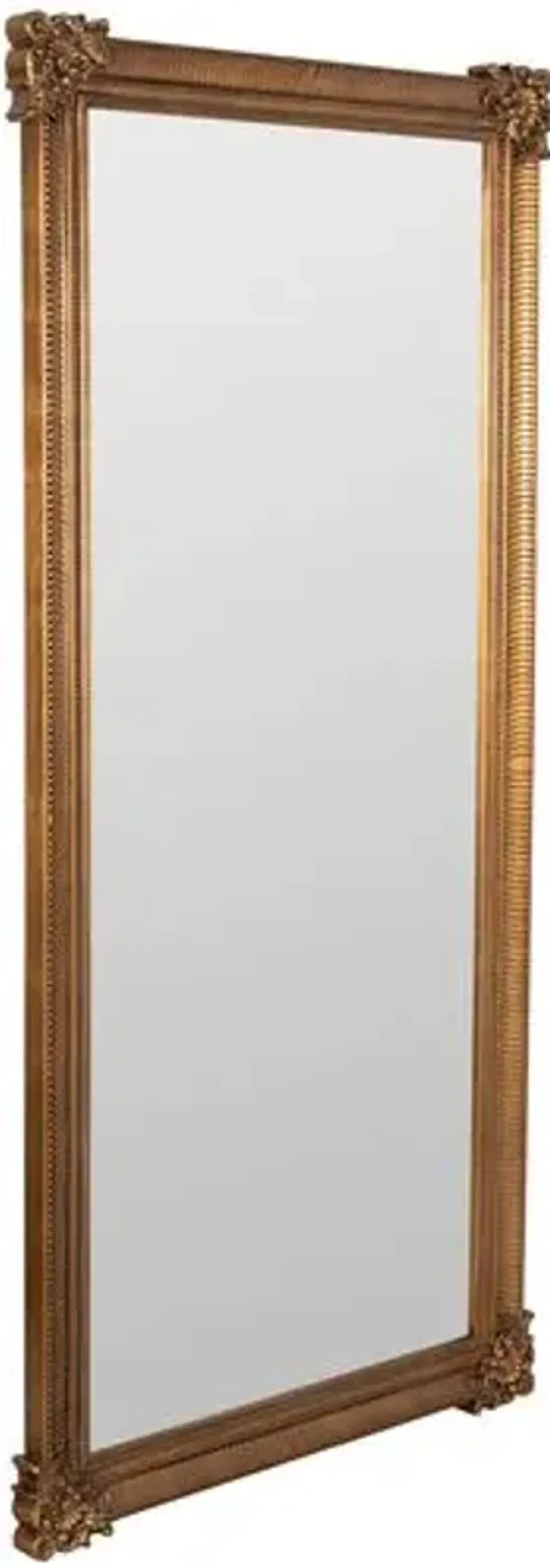 Duchess Floor Mirror - Antiqued Gold