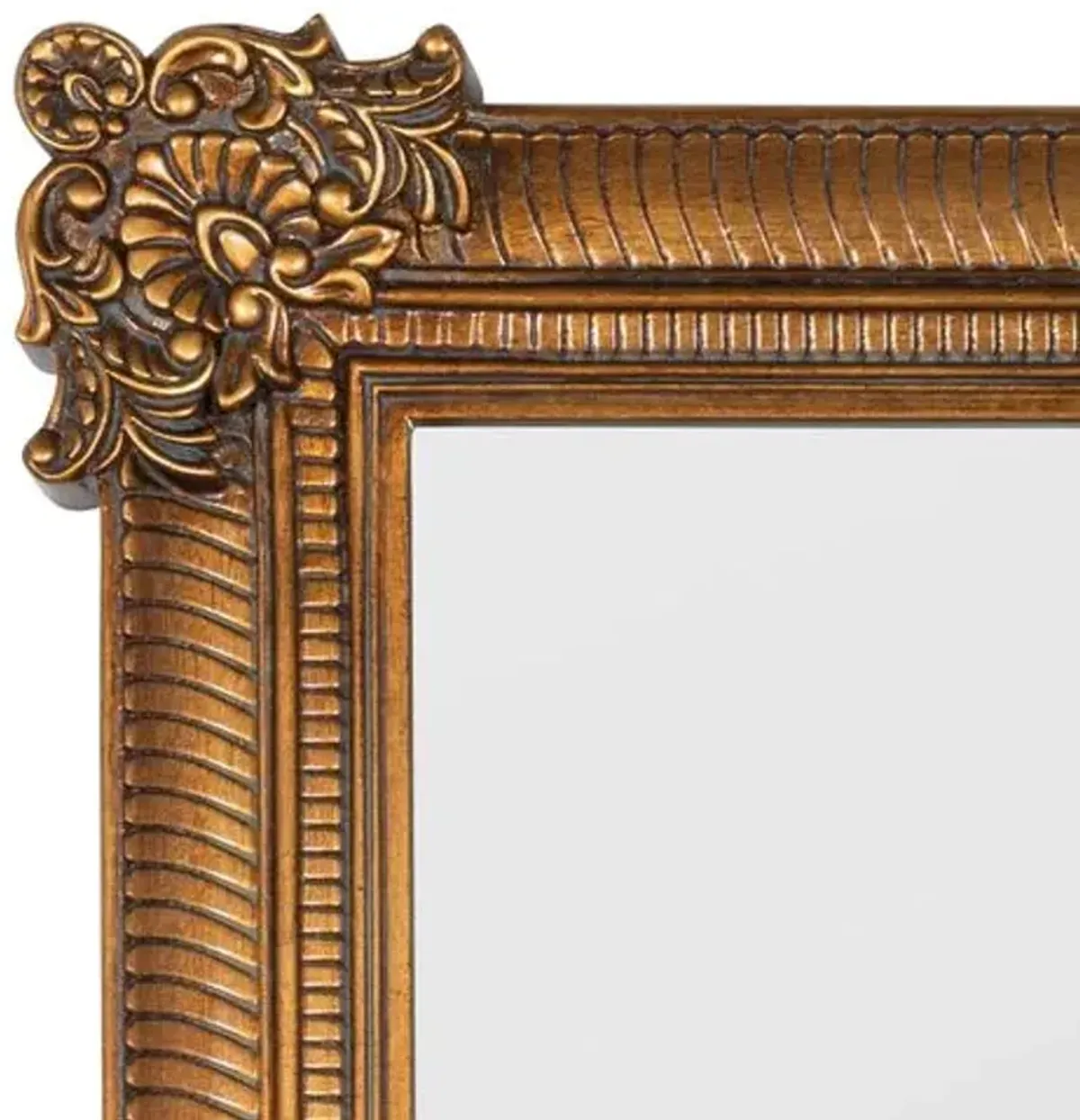 Duchess Floor Mirror - Antiqued Gold