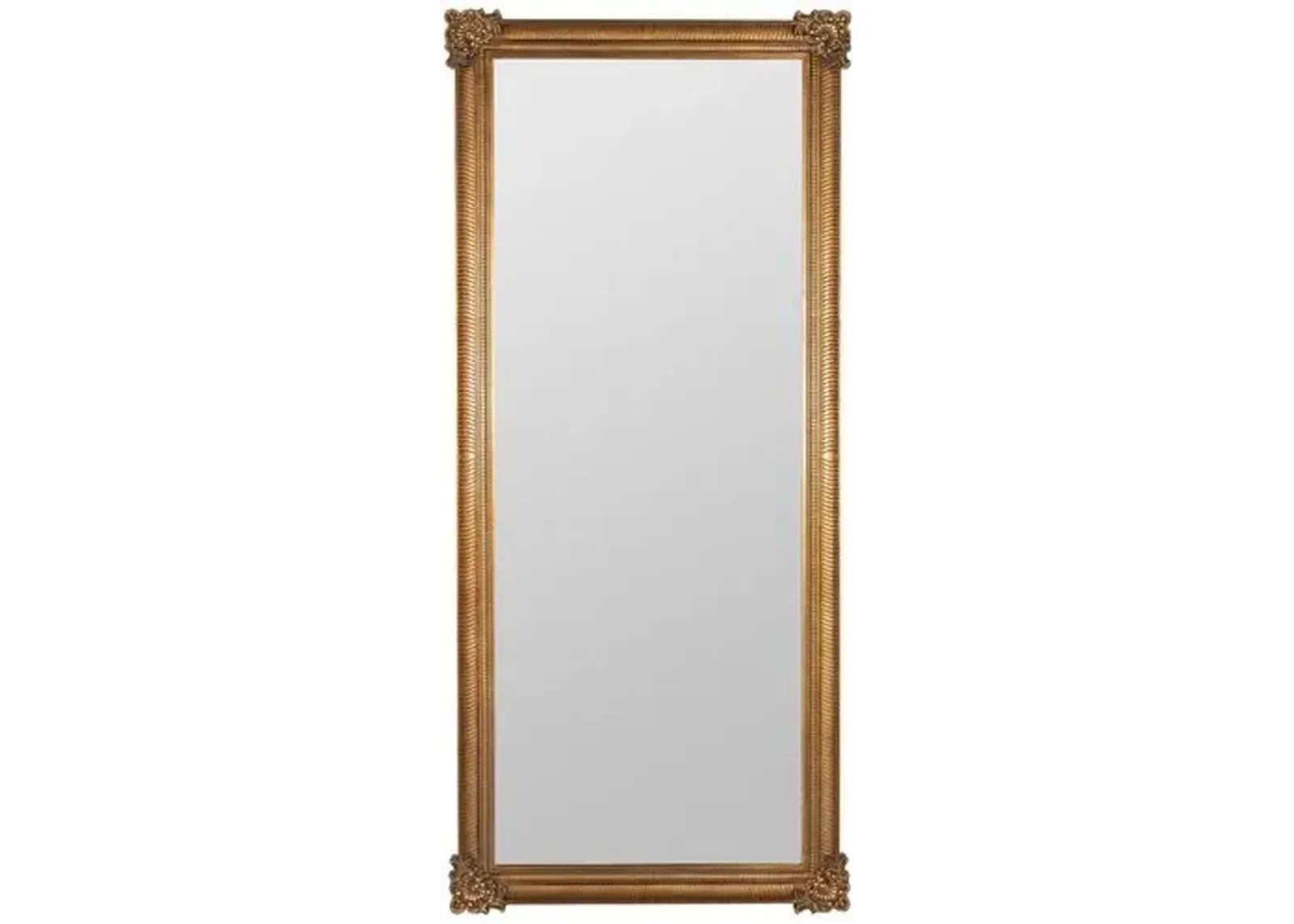 Duchess Floor Mirror - Antiqued Gold