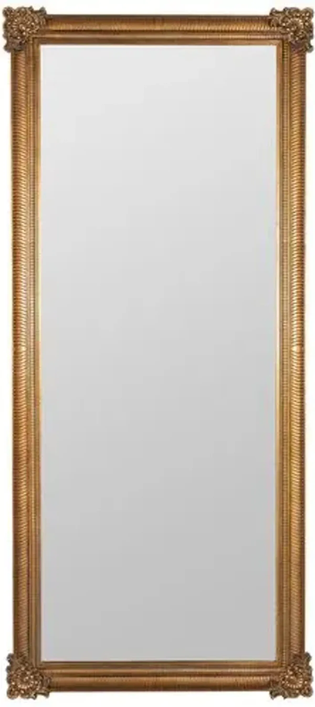 Duchess Floor Mirror - Antiqued Gold