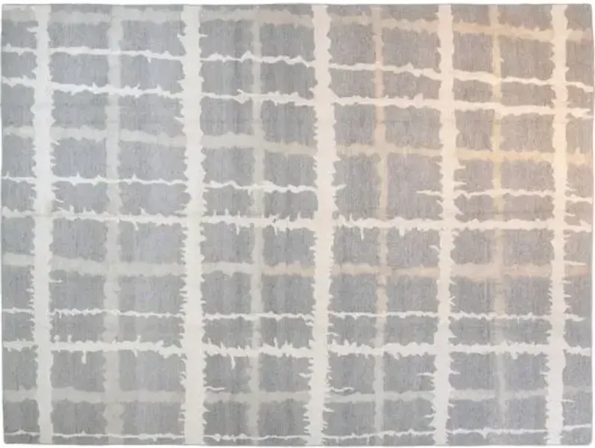 9'x12' Pristine Rug - Silver Blue - F.J. Kashanian - Blue