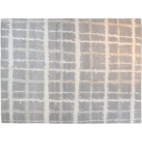 9'x12' Pristine Rug - Silver Blue - F.J. Kashanian - Blue