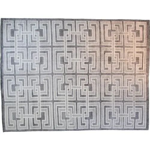 9'x12' Pristine Rug - Gray - F.J. Kashanian - Gray