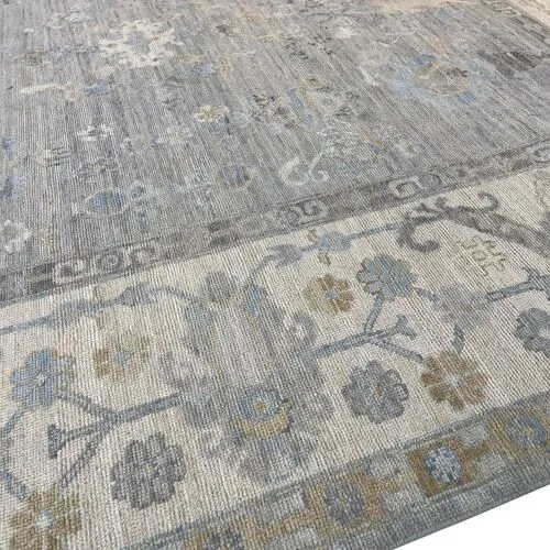 8'x10' Oushak Rug - Gray - F.J. Kashanian - Gray