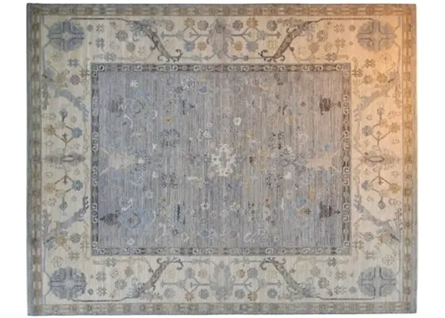 8'x10' Oushak Rug - Gray - F.J. Kashanian - Gray