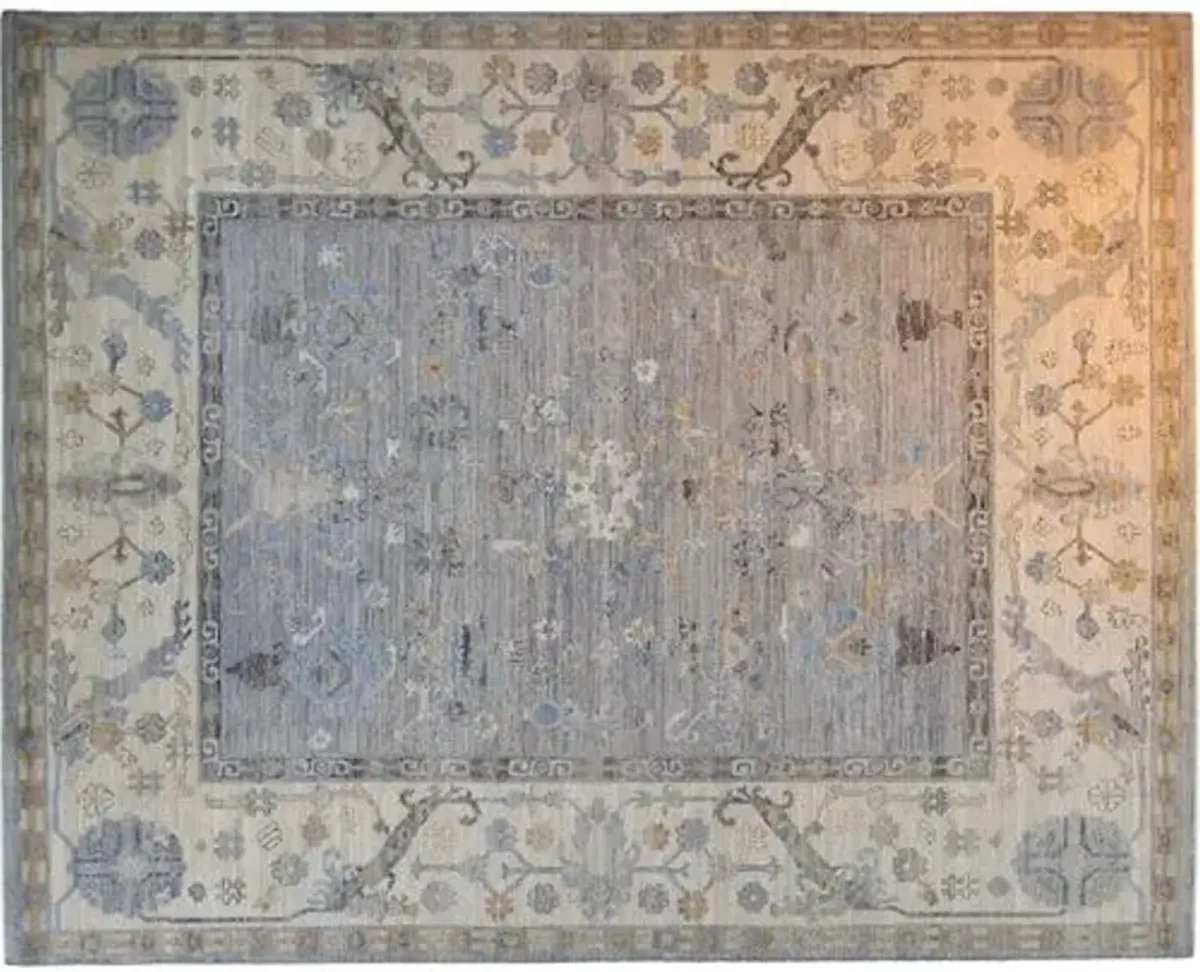 8'x10' Oushak Rug - Gray - F.J. Kashanian - Gray