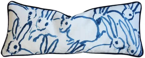 Groundworks Slonem Bunny Hutch Pillow